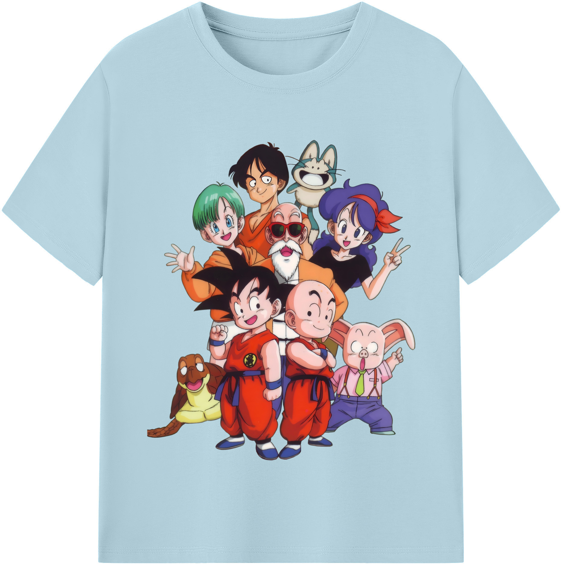 （画像用） ドラゴンボール DRAGON BALL 綿100％半袖Tシャツ（フロントプリント）